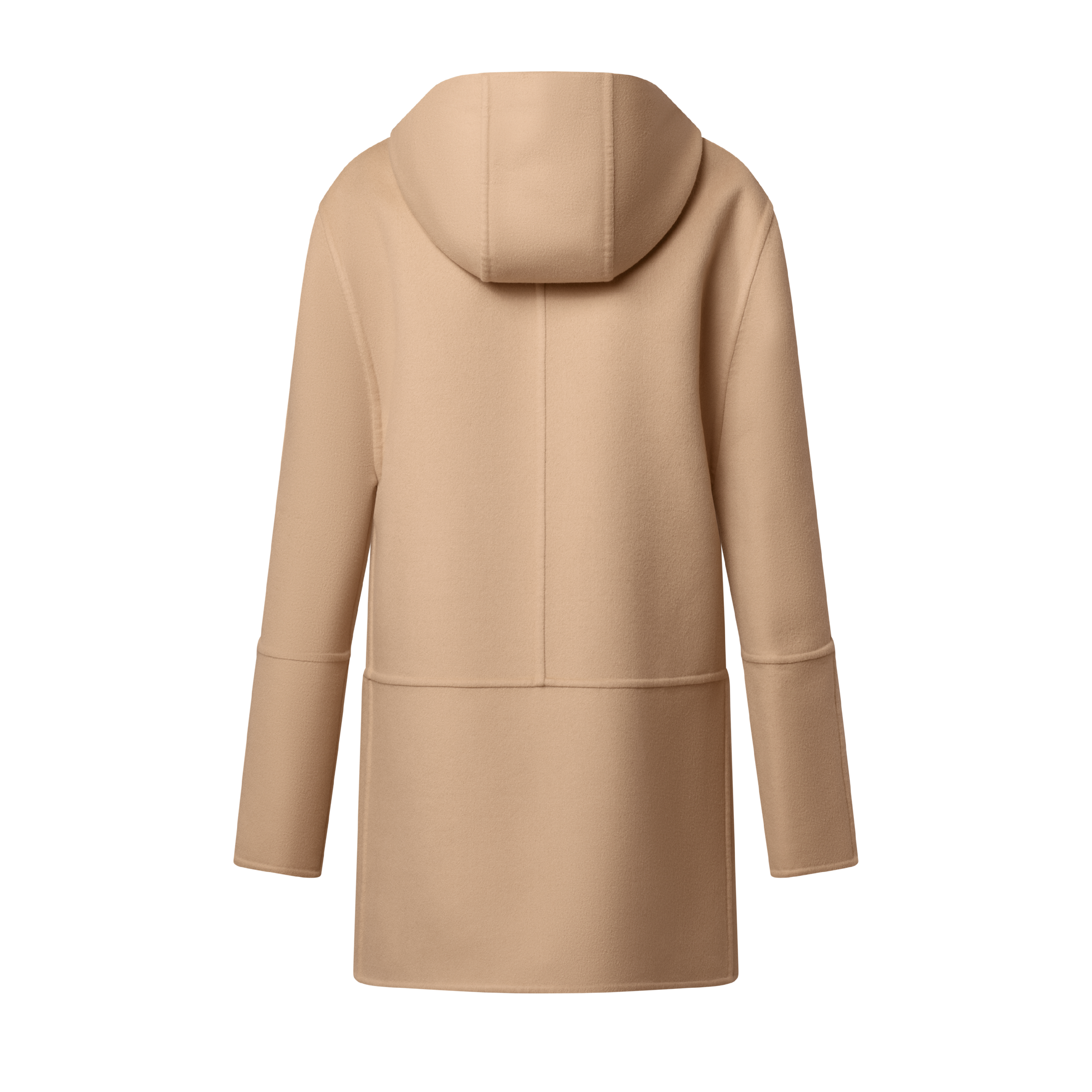 Hooded Double Face Zip-Up Coat - Ready-to-Wear | LOUIS VUITTON